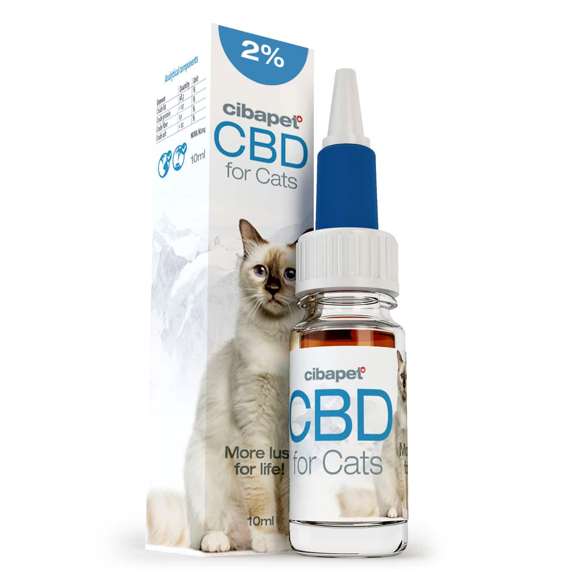 Cibapet - Olio di CBD 2% per gatti - immagine 2