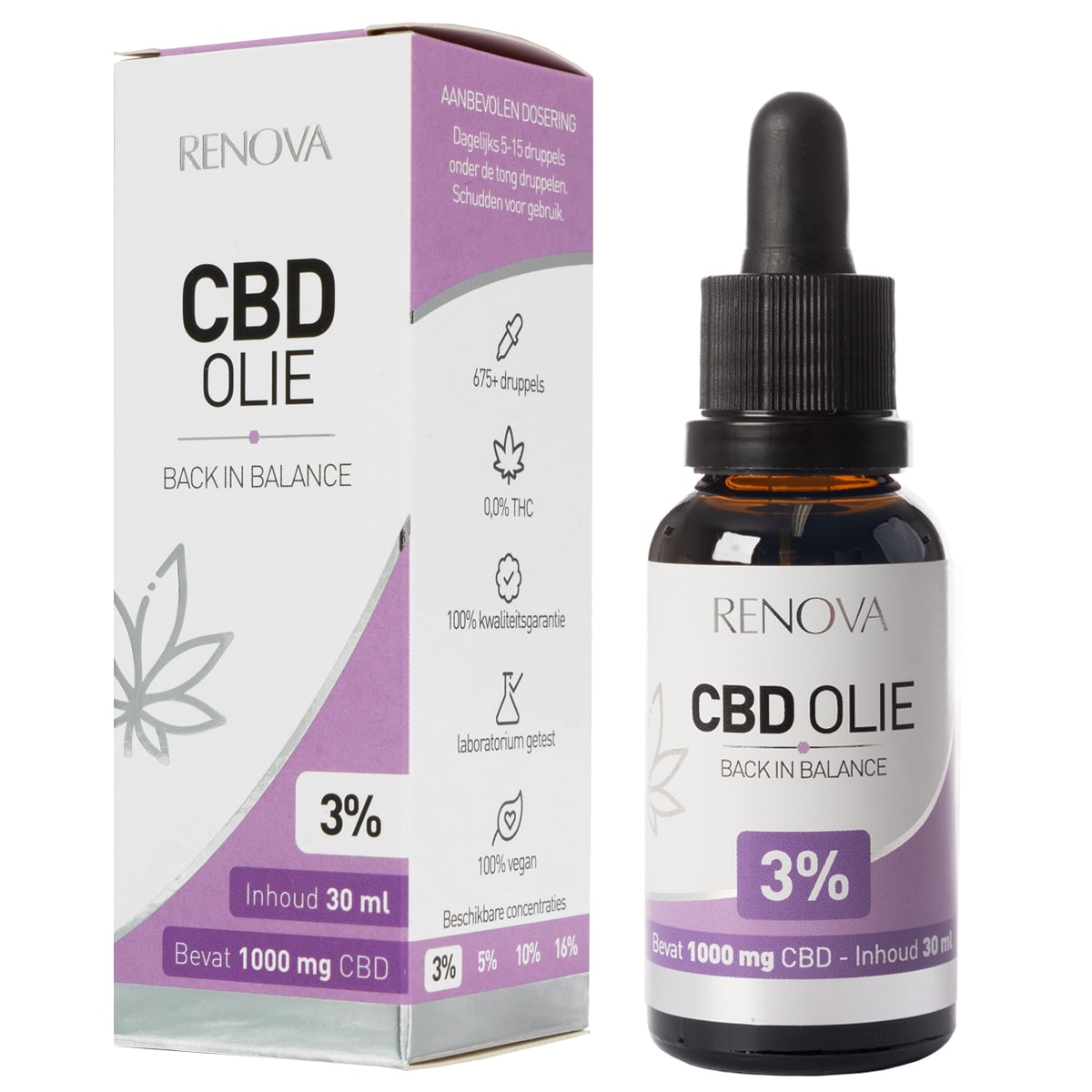 Renova - Olio di CBD 3% (30 ml) - immagine 2