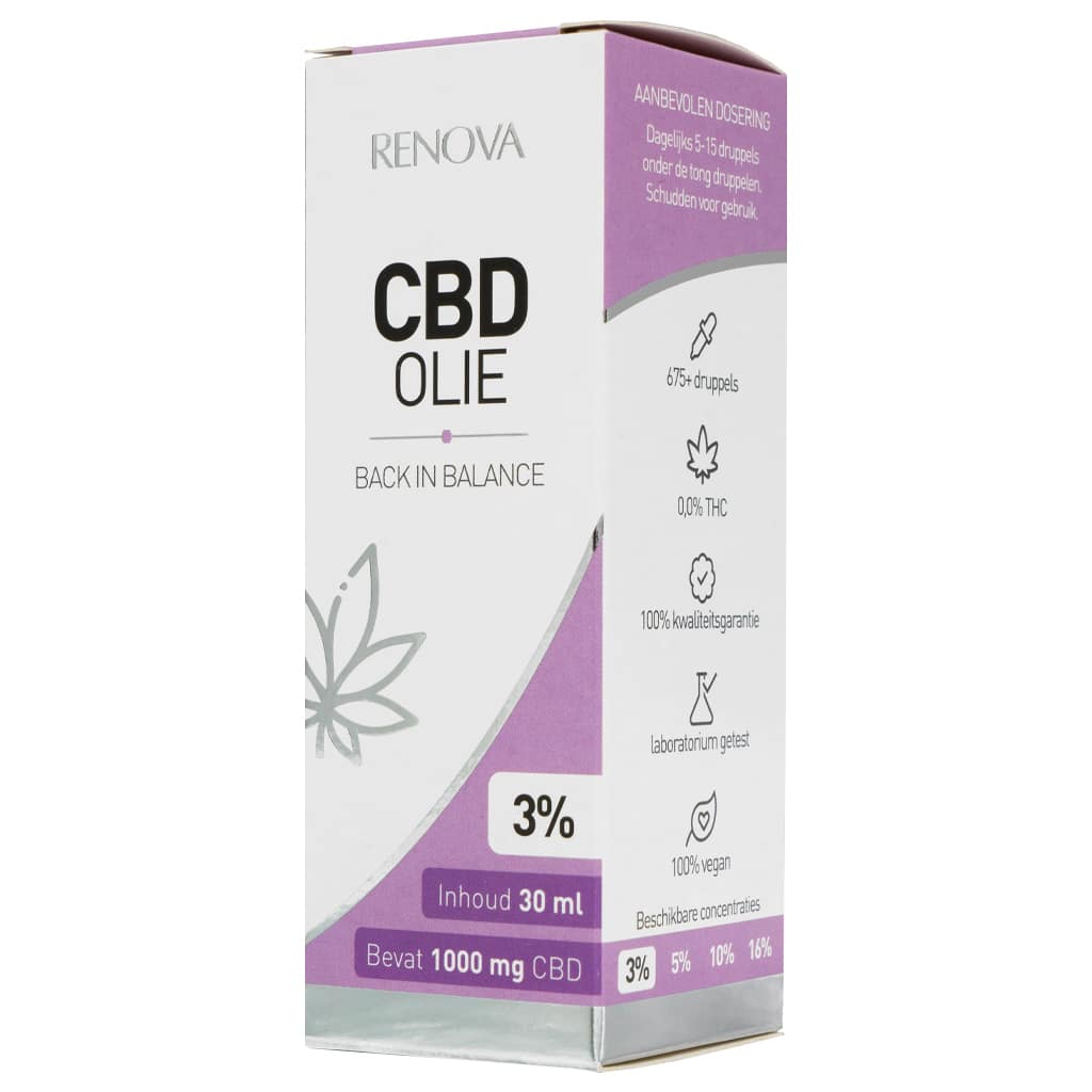 Renova - Olio di CBD 3% (30 ml) - immagine 3