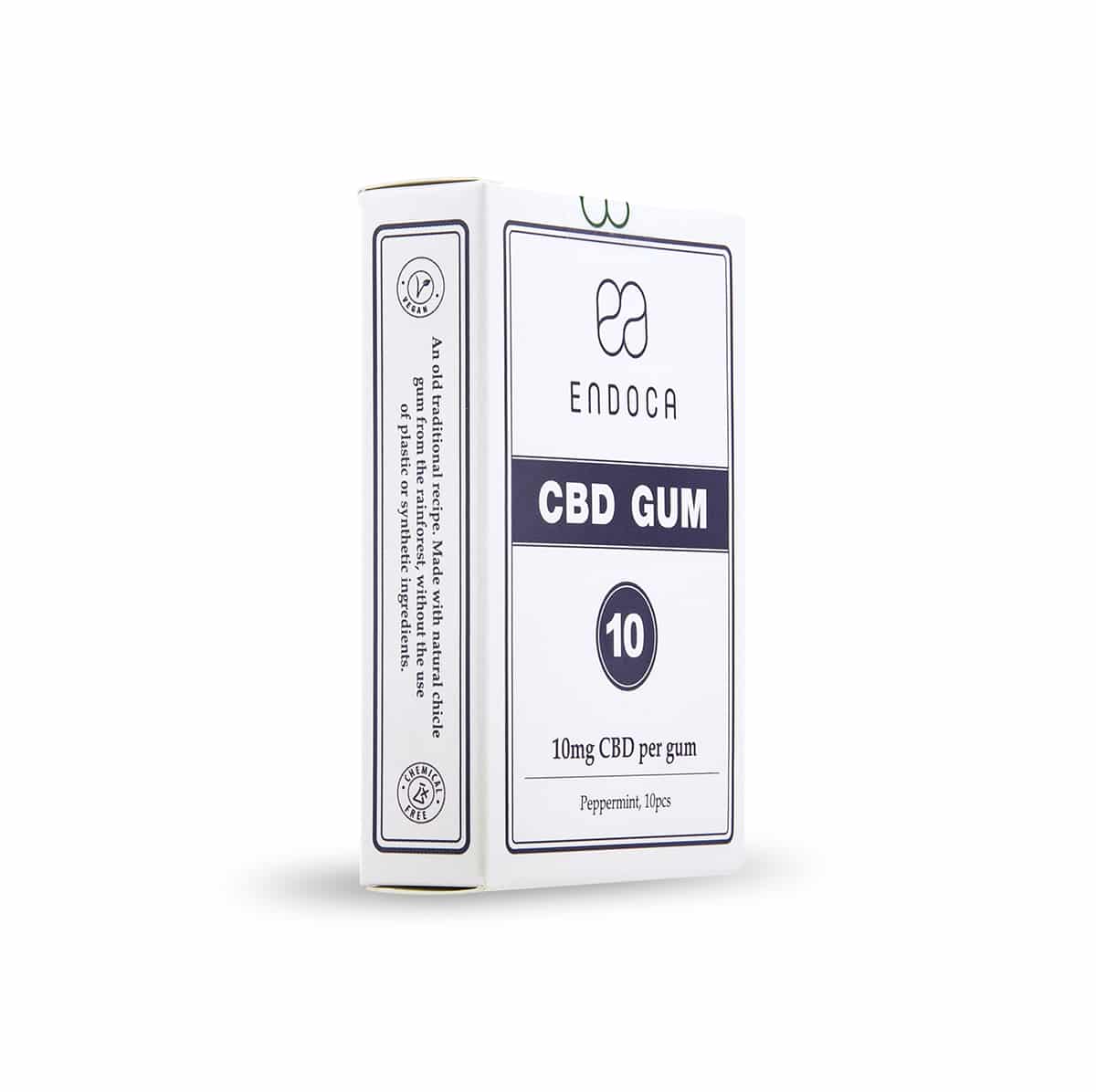 Endoca - Gomma da masticare CBD (10 pezzi) - Menta - immagine 4