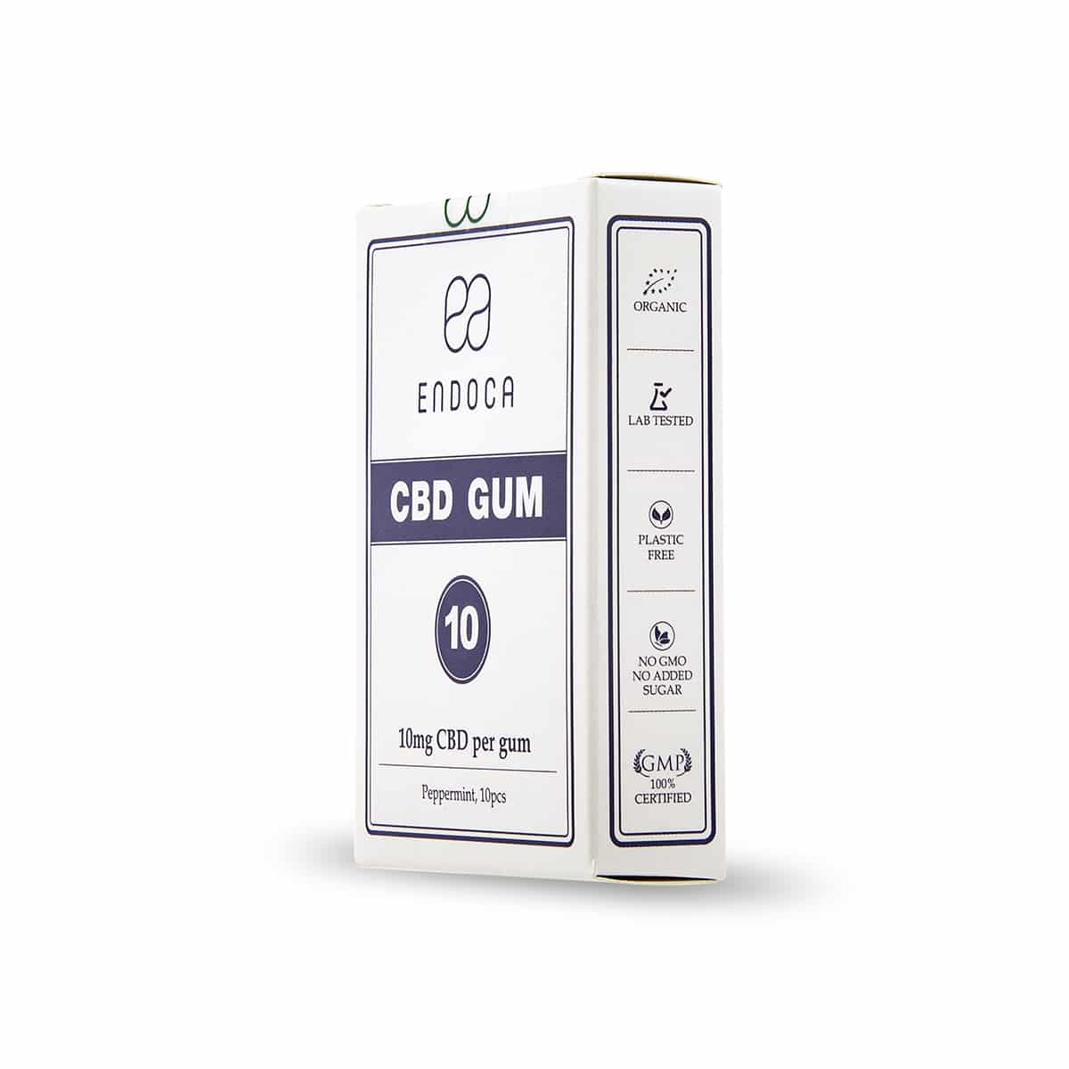 Endoca - Gomma da masticare CBD (10 pezzi) - Menta - immagine 5